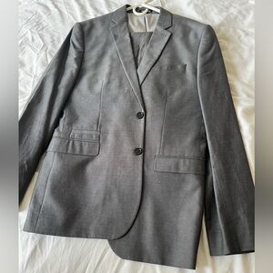 Express Charcoal Gray Men's Suit 42r 34x32